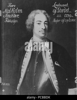 60 Malcolm Sinclair, 1690-1739 (Johan Henrik Scheffel) - Nationalmuseum - 15026 Foto Stock