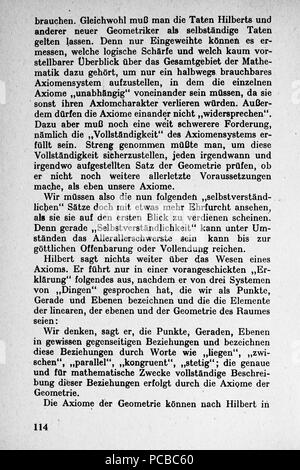 60 Vom Punkt zur Vierten Dimension Seite 114 Foto Stock