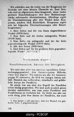60 Vom Punkt zur Vierten Dimension Seite 130 Foto Stock