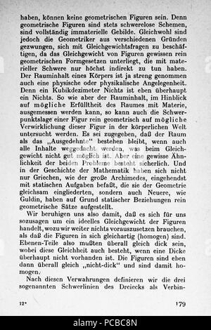 60 Vom Punkt zur Vierten Dimension Seite 179 Foto Stock