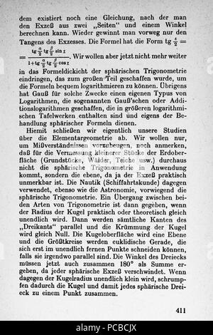 61 Vom Punkt zur Vierten Dimension Seite 411 Foto Stock