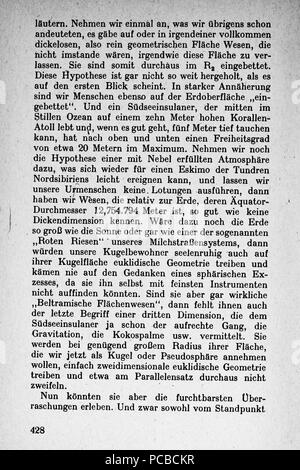 61 Vom Punkt zur Vierten Dimension Seite 428 Foto Stock