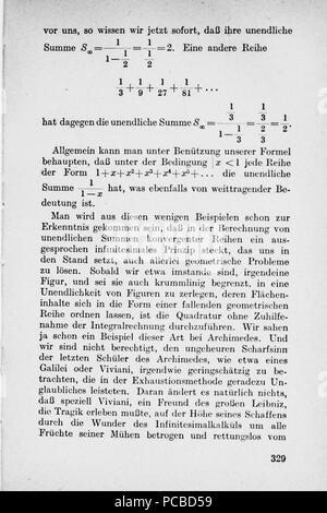 59 Vom Einmaleins zum integrale - Seite 329 Foto Stock