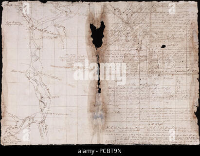 34 Lewis e Clark Expedition mappe (40) Foto Stock