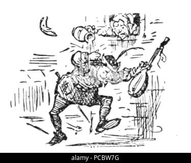 39 Mr. Punch il libro di sport (illustrazione pagina 183B) Foto Stock