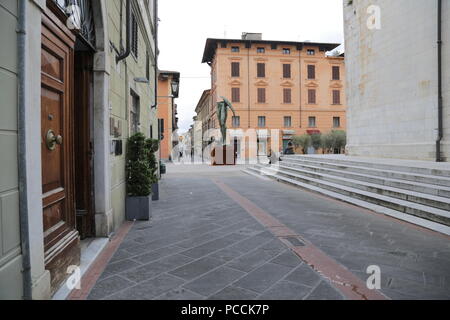 Mitoraj, Pietrasanta, Torre del Lago, mostra, Toscana, la Versilia, Italia, Riviera, arte, scultore Foto Stock