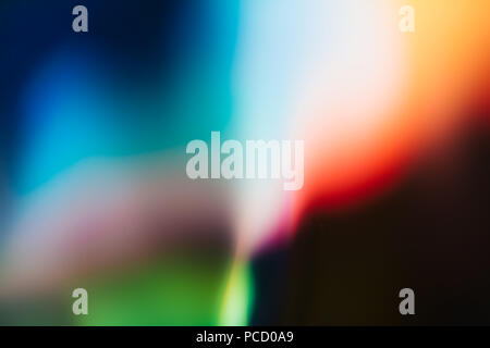 Abstract fotografia sfocato in colori misti Foto Stock