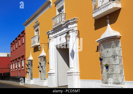 Independencia Street, Trujillo, Perù, Sud America Foto Stock