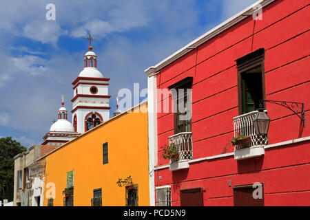 Independencia Street, Trujillo, Perù, Sud America Foto Stock