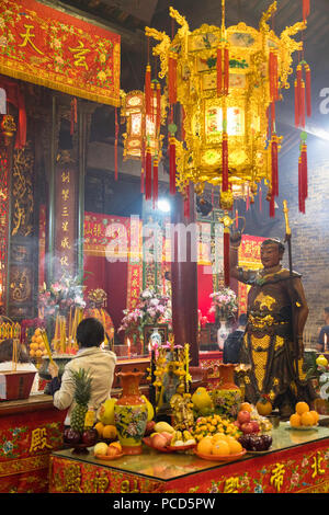 Pak Tai tempio, Wan Chai, Isola di Hong Kong, Hong Kong, Cina, Asia Foto Stock