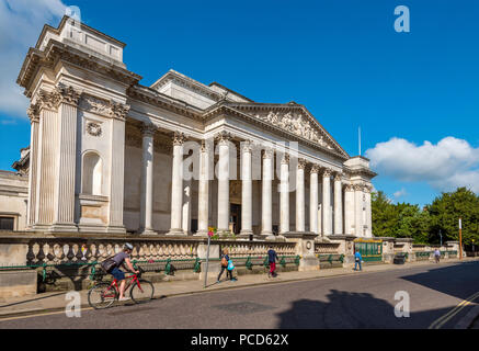 Trumpington Street, il Fitzwilliam Museum, Cambridge, Cambridgeshire, England, Regno Unito, Europa Foto Stock