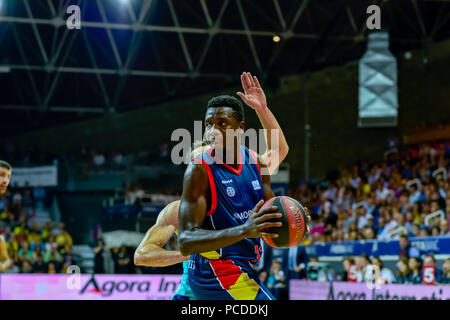 Andorra la Vella, Andorra. 20 de enero de 2018. Liga ACB Endesa. En el partido entre Morabanc Andorra BC vs FC Barcellona Lassa de la Liga ACB Endesa Foto Stock