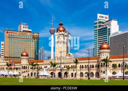 Piazza Merdeka, Kuala Lumpur, Malesia Foto Stock