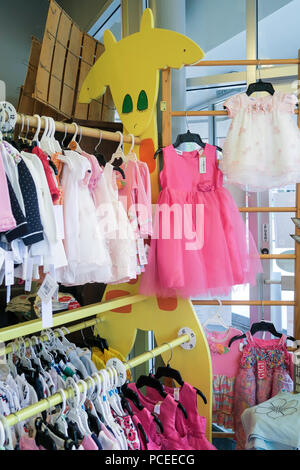 Dragonfly Merci secche negozio di abbigliamento per donna a Great Falls, Montana, USA Foto Stock