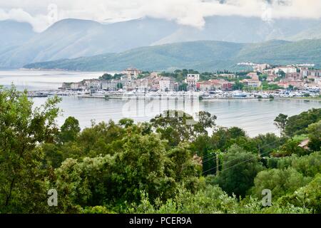 Costa di Brando, villaggio di pescatori sulla Corsica Foto Stock