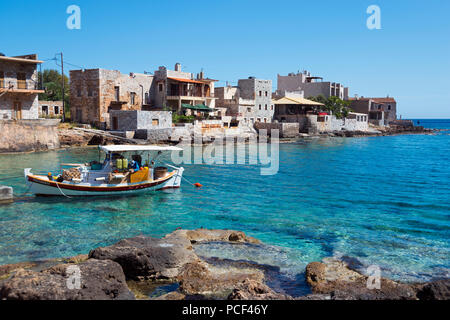 Gerolimenas, Mani Laconia, Peloponneso, Grecia Foto Stock