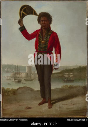 64 Augustus Earle Ritratto di Bungaree Foto Stock