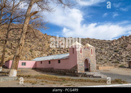 Santa Rosa de Lima - Cappella di Santa Rosa de Tastil, Salta, Argentina Foto Stock