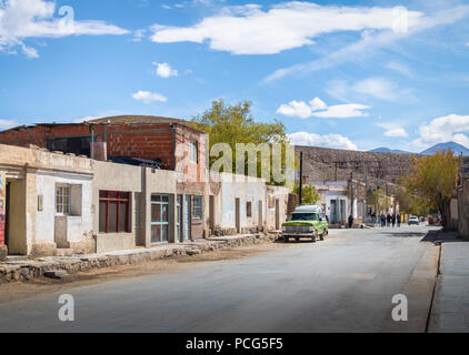 San Antonio de los Cobres Town - San Antonio de los Cobres, Salta, Argentina Foto Stock