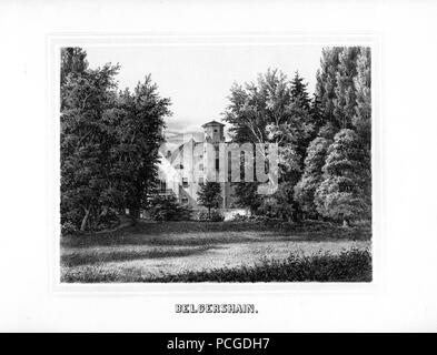 Album der Schlösser und Rittergüter im Königreiche Sachsen I 242. Foto Stock