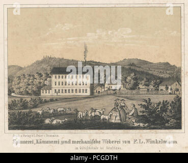 Album der Sächsischen Industrie fascia 1 0371. Foto Stock