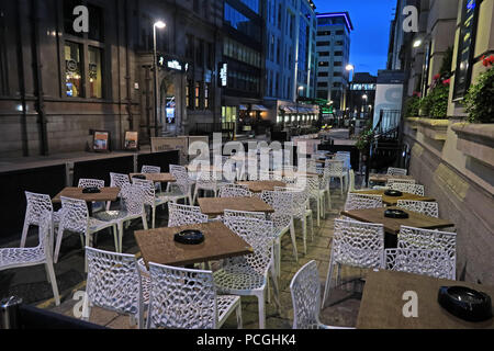 Centro cittadino di Leeds, West Yorkshire, Inghilterra, LS1, Regno Unito Foto Stock