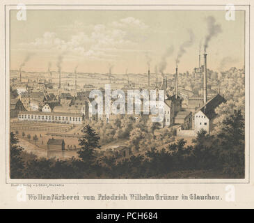 Album der Sächsischen Industrie fascia 1 0361. Foto Stock