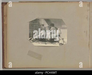 Album di Parigi le scene del crimine - attribuito ad Alphonse Bertillon. DP263655. Foto Stock