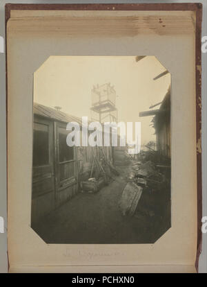 Album di Parigi le scene del crimine - attribuito ad Alphonse Bertillon. DP263678. Foto Stock