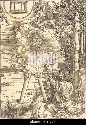 Albrecht Dürer - Saint John divorando il libro ( 1941.3.9). Foto Stock