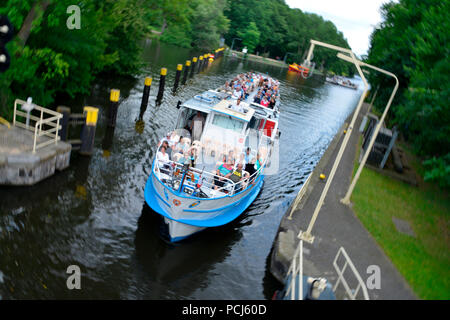 Unterschleuse, il Tiergarten, nel quartiere Mitte di Berlino, Deutschland Foto Stock