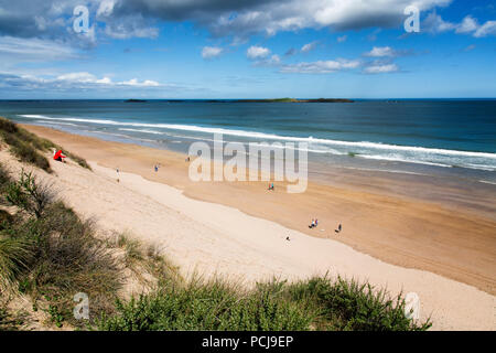 Whiterocks, Causeway Coast, County Antrim, Irlanda del Nord Foto Stock