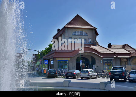 Bahnhof, Frohnau, Reinickendorf, Berlino, Deutschland Foto Stock