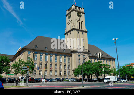 Il Rathaus Schoeneberg, John-F.-Kennedy-Platz, Schoeneberg, Berlino, Deutschland Foto Stock