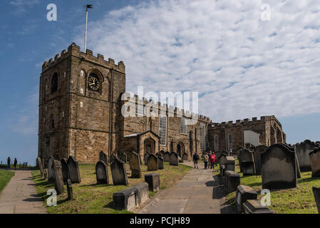 Chiesa di St Mary, Whitby Foto Stock