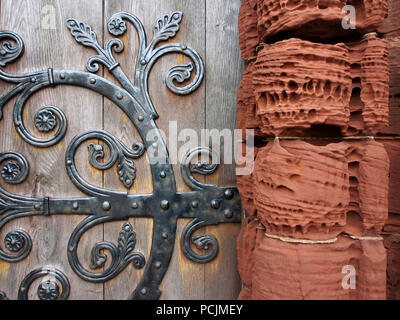 Sportello, St Magnus Cathedral, Kirkwall, Orkney Foto Stock