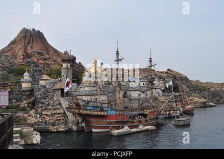 Tokyo Disneysea, Urayasu, Chiba, Giappone Foto Stock