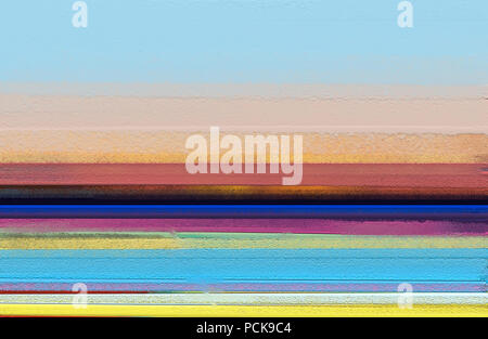 Abstract colorato la pittura ad olio su tela la texture. Disegnata a mano pennello, olio dipinti del colore dello sfondo. Arte moderna dipinti ad olio con colore rosso giallo c Foto Stock