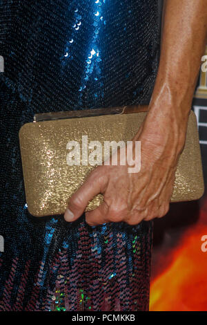 Mallorca, Spagna. 02Aug, 2018. Elle Macpherson frequentare il remo partito Lifestyle 2018 al Llaut hotel in Palma de Mallorca, Spagna il 2 agosto del 2018. Credito: Jimmy Olsen/Media punzone ***Nessuna Spagna***/Alamy Live News Foto Stock