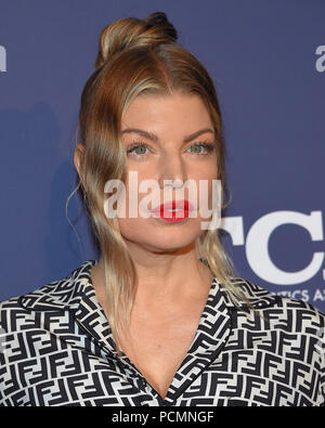 West Hollywood, California, Stati Uniti d'America. 2 agosto, 2018. Fergie arriva per il FOX TCA Estate 2018 All-Star Party a Soho House. Credito: Lisa O'Connor/ZUMA filo/Alamy Live News Foto Stock