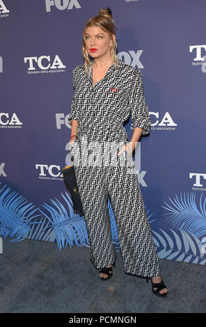 West Hollywood, California, Stati Uniti d'America. 2 agosto, 2018. Fergie arriva per il FOX TCA Estate 2018 All-Star Party a Soho House. Credito: Lisa O'Connor/ZUMA filo/Alamy Live News Foto Stock