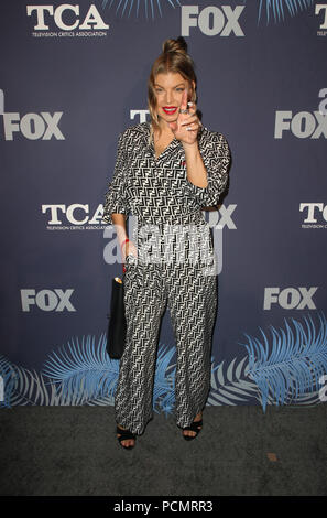 West Hollywood, Stati Uniti d'America. 2 agosto, 2018. Fergie, al FOX Summer TCA All-Star Party a Soho House di West Hollywood, la California il 2 agosto 2018. Credito: MediaPunch Inc/Alamy Live News Foto Stock