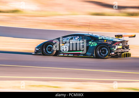 Sydney Motorsport Park, New South Wales, Australia. 03-08-2108. Australian GT - Anthony Bolack/Alamy Live News Foto Stock