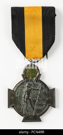 Alfons De Ceulaerde incontrato 8 jaar legerdienst., voce 2. Foto Stock