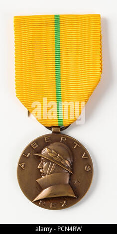 Alfons De Ceulaerde incontrato 8 jaar legerdienst., voce 5. Foto Stock