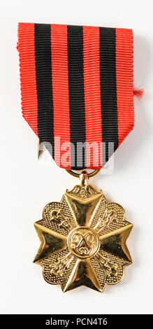 Alfons De Ceulaerde incontrato 8 jaar legerdienst., punto 14. Foto Stock