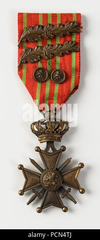 Alfons De Ceulaerde incontrato 8 jaar legerdienst., voce 22. Foto Stock