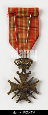 Alfons De Ceulaerde incontrato 8 jaar legerdienst., voce 24. Foto Stock