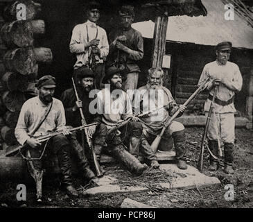 Il Tambov forze ribelli , 1920. Foto Stock