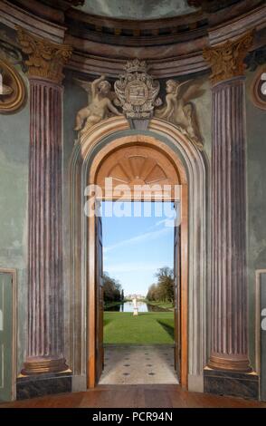 Wrest Park House e giardini, Silsoe, Bedfordshire, C1980-c2017. Artista: Storico Inghilterra fotografo personale. Foto Stock